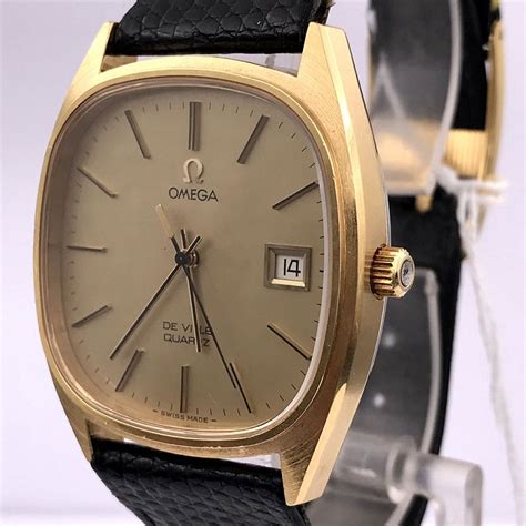 omega deville quartz vintage